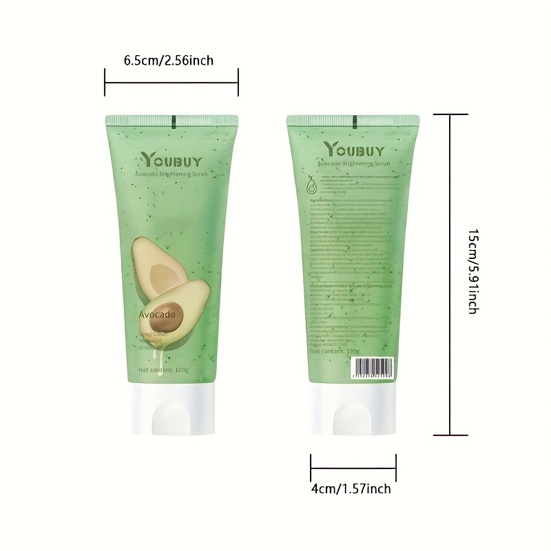 Fruit Scrub Cream for Body Exfoliation
